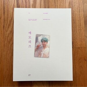 bts memories of 2017 dvd + yoongi pc